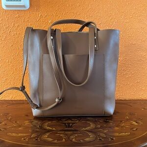 Henny& Lev vegan brown tote